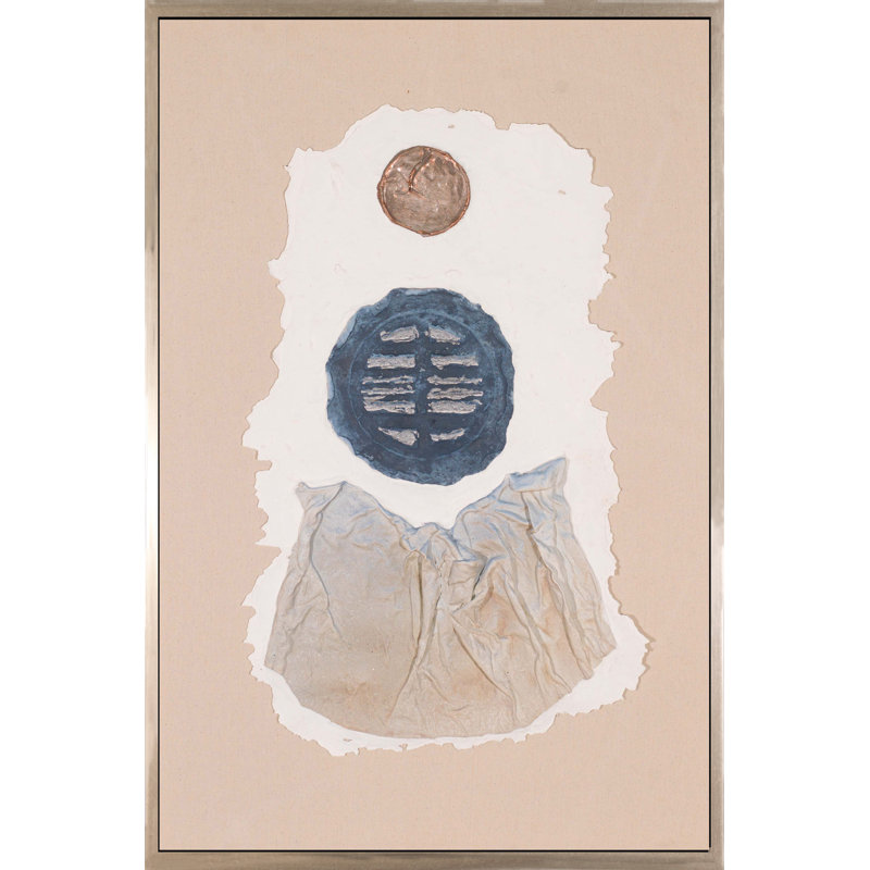Sans titre I - reproduction encadrée sur toile, H 72 po x l 48 po x P 2,25 po