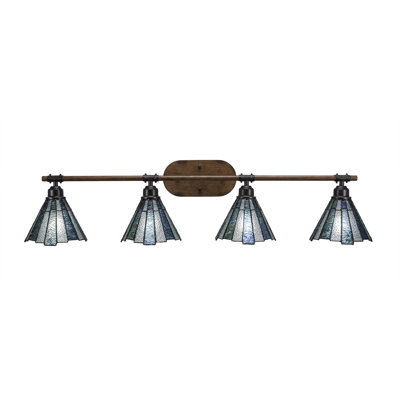 Barre d'éclairage 4 lumières Blacksmith