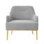 Fauteuil d'appoint Virelli Modern Chenille-1675135907