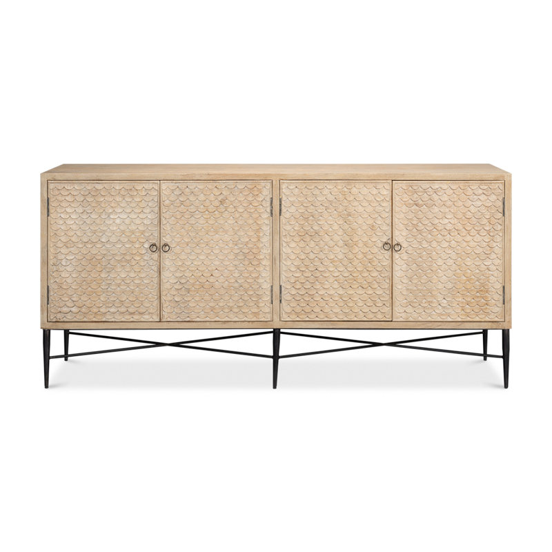 Archie 79'' W Solid Wood Sideboard