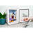 Frigidaire 9 Can/6.5 Liter Beauty Lighted Mirror Mini Personal Fridge Cooler, White-116797373