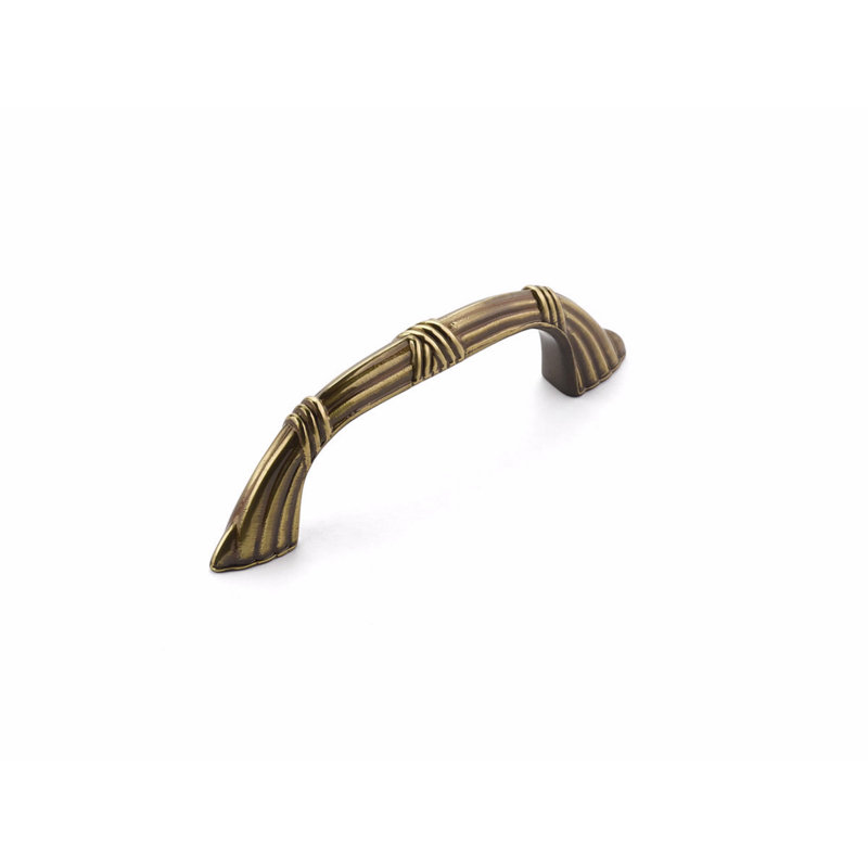 Versailles Arch Pull, Antique Light Polish, 3"
