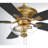 52" Cayman 5 - Blade Standard Ceiling Fan in Brown with Pull Chain and Light Kit Included-1829122833