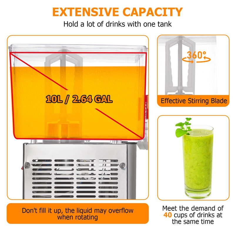 Stainless Steel Beverage Dispenser