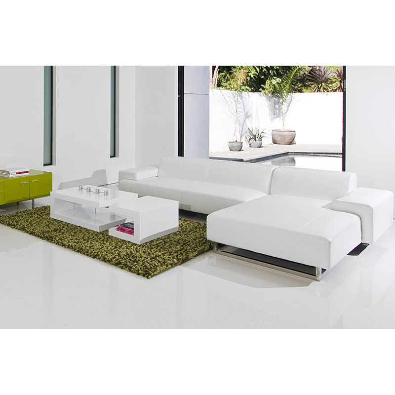 Ronald Coffee Table, White