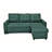 Convertible L-Shaped Sectional Sleeper Sofa Bed-1175216027