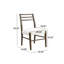 Chaise d'appoint rembourrée Deeann-262042420