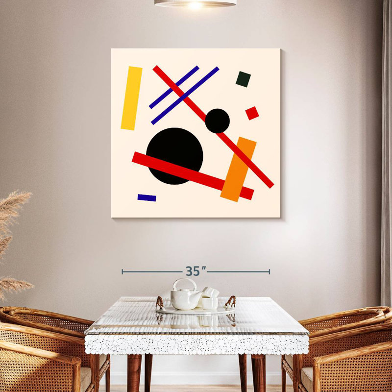 Arney Suprematism, 39" H x 39" W