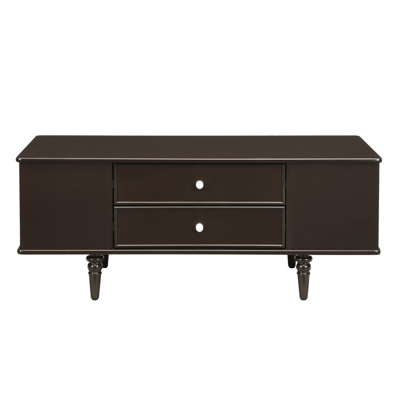 Modern Rectangle Coffee Table, Brown