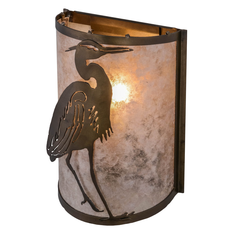 Heron 1 - Light Flush Mounted Sconce