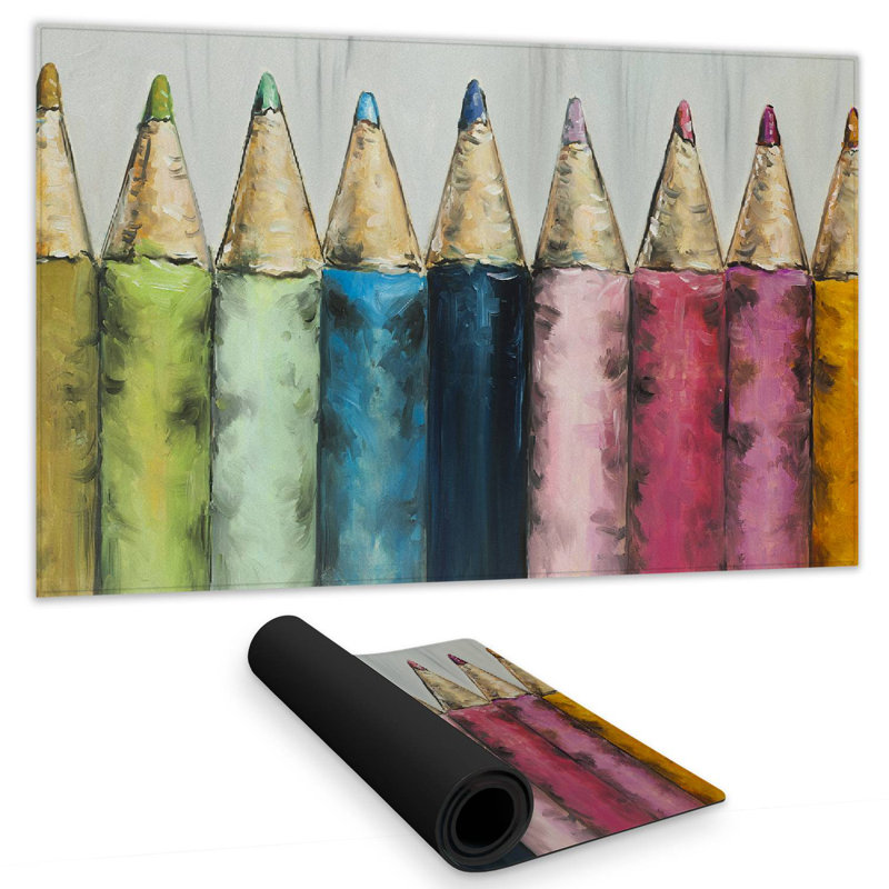 Colouring pencils - 14.00"x24.25" Desk mat
