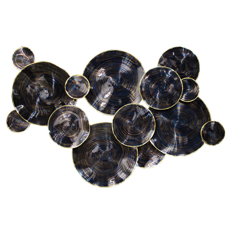 Wall sculpture Water On Plates