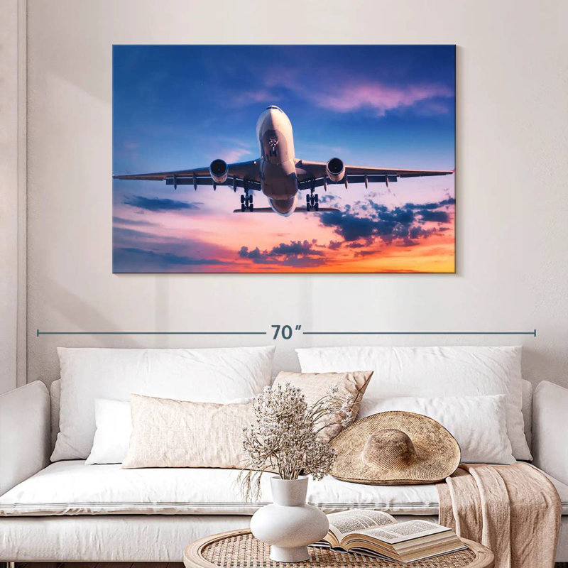 Avion Mehar Sunset, H 32 po x l 48 po