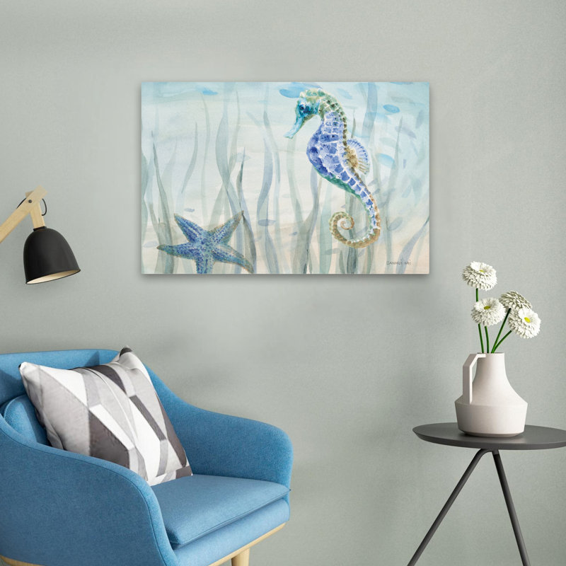 Art animalier et animal sous-marin, H 16 po x l 24 po