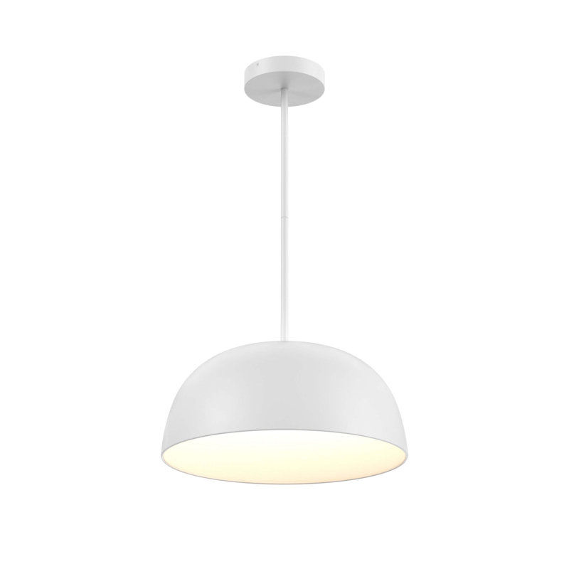 Plafonnier encastré convertible 20 po Napa, Blanc, Blanc