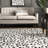 Cheetah Print Performance Black/White Rug-2056078858