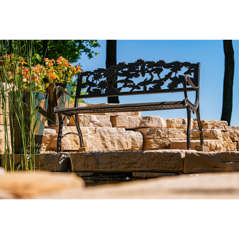Banc de parc en fonte Ulm Koi