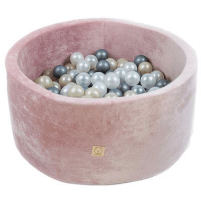 Ball Pit Round Pink with 200 x 6 cm Balls