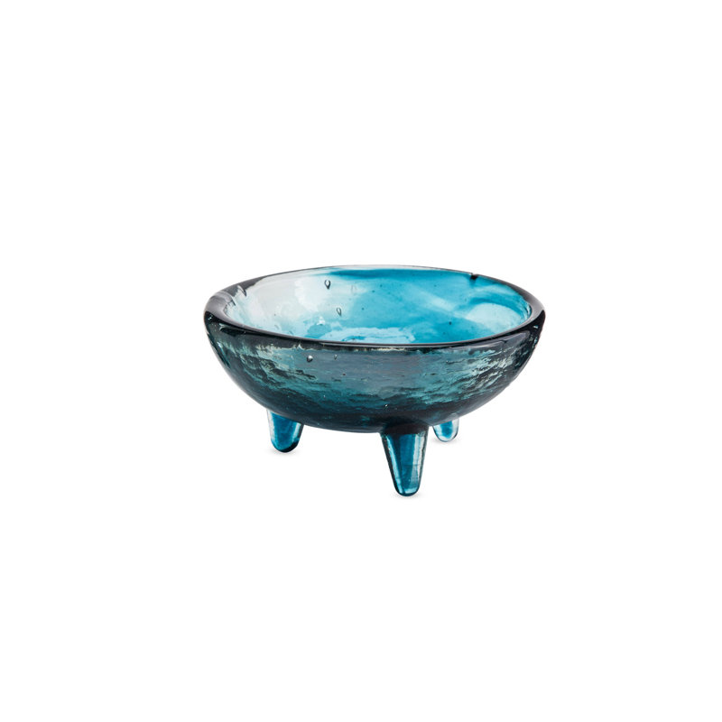 Bol décoratif en verre recyclé molcajete Teton