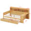 Tiaisha Full Size Multi-functional Bed with Two Storage Drawers and Study Desk-1585092717