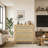 Modern Storage Cabinet,Perfect for Bedroom and Living Room Organization