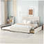Lit plateforme tapissier Eastampton-86831319