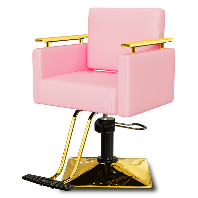 Fauteuil de massage en faux cuir, Rose