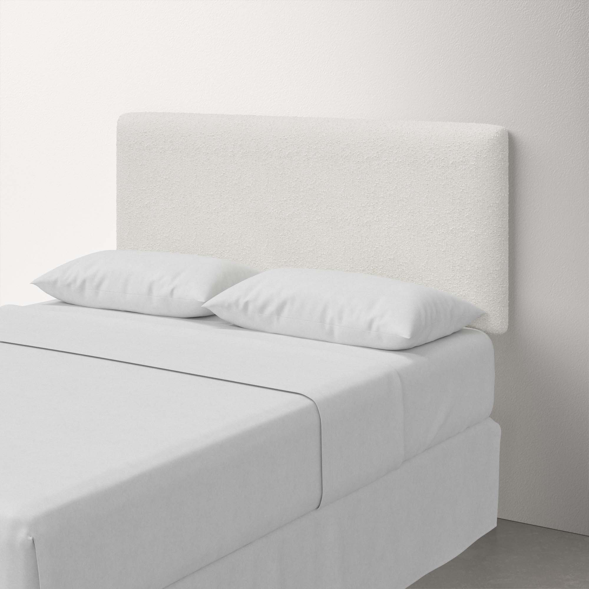 Eisley Upholstered Headboard, Classic Snow Boucle, Full