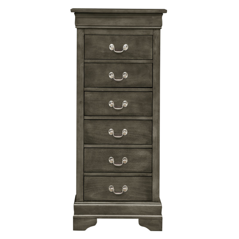 Commode à linge Louis Phillipe, Gris