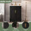 Meuble-lavabo autoportant de 24 po de largeur avec comptoir en céramique, portes à fermeture en douceur et tablette réglable-505550014-505550010