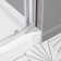 OVE Decors Breeze 35 in. Round Shower Kit w/ Clear, Base