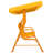 Oneil Freeport Park Metal Swing Set with 1 Swing(s)