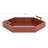 Norvan Hexagon Decorative Tray with Metal Handles-1797951143