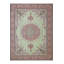 Tapis décoratif lavable rétro vert-1702402756