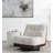Crandall Upholstered Swivel Accent Chair