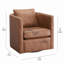 Fauteuil demi-tonneau Sutton