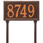 Double Line 1-Line Lawn Address Sign-1929577821-1929577894