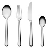 Amici 16 - Piece Stainless Steel Flatware Set - Service for 4