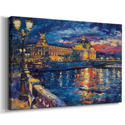 Landscape Series-CXIII - Cavas enveloppés de galerie