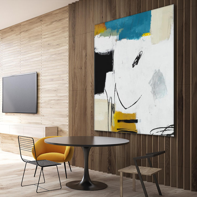«Balancing Life» sur toile, H 72 po x l 72 po x P 1,5 po