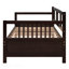 Lit de jour moderne en bois massif, multifonctionnel, taille simple, espresso-999916424-999916421