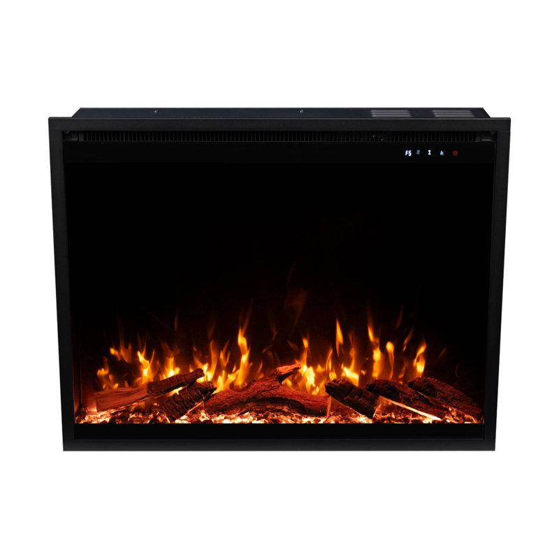 Fireplug Pro Smart Electric Fireplace Insert with Fire Crackle Sound, 29"H x 39"W x 7.88"D