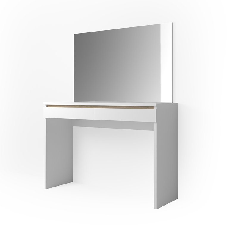 Skeggi Dressing Table with Mirror