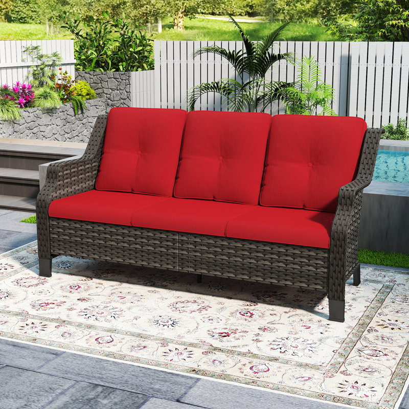 Berns 73 po de largeur, Rouge