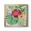 Fleurs tropicales - Peinture sur toile encadrée-1312308780-1312308781