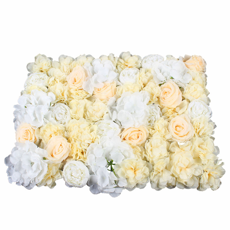 Arrangement de panneau mural fleur artificielle