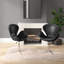 Fauteuil ballon rembourré en métal Raspberry Modern Vegan-594621974