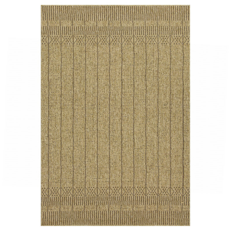 Tapis intérieur / extérieur Mocha, Rectangle 5 pi 3 po x 7 pi 3 po