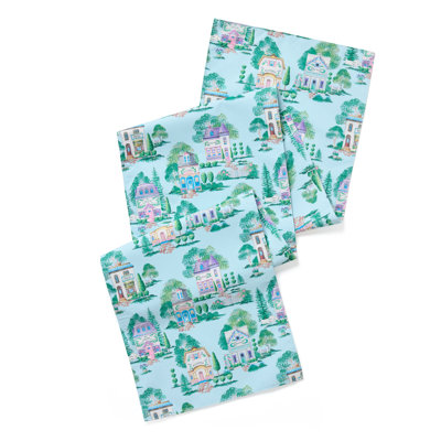 Lenox Spice Village Allover Table Runner