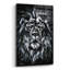 Bungalow Rose «Monicol Series Lion» par Lindsay Kivi, art mural en verre acrylique, 12 po x 16 po